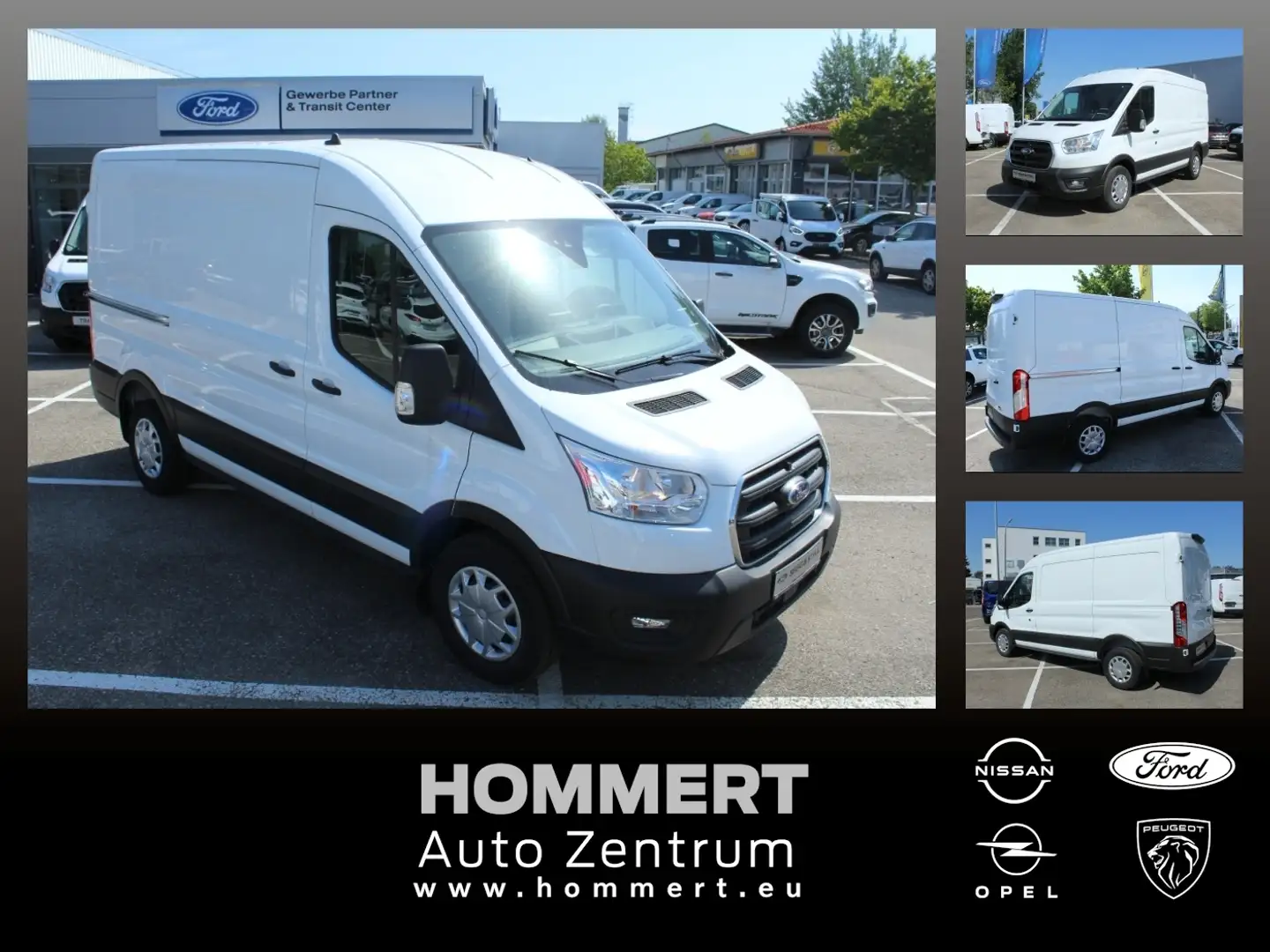 Ford Transit Kasten 350 L3 Trend ACC*PDC*CAM*SHZ*BLIS Weiß - 1