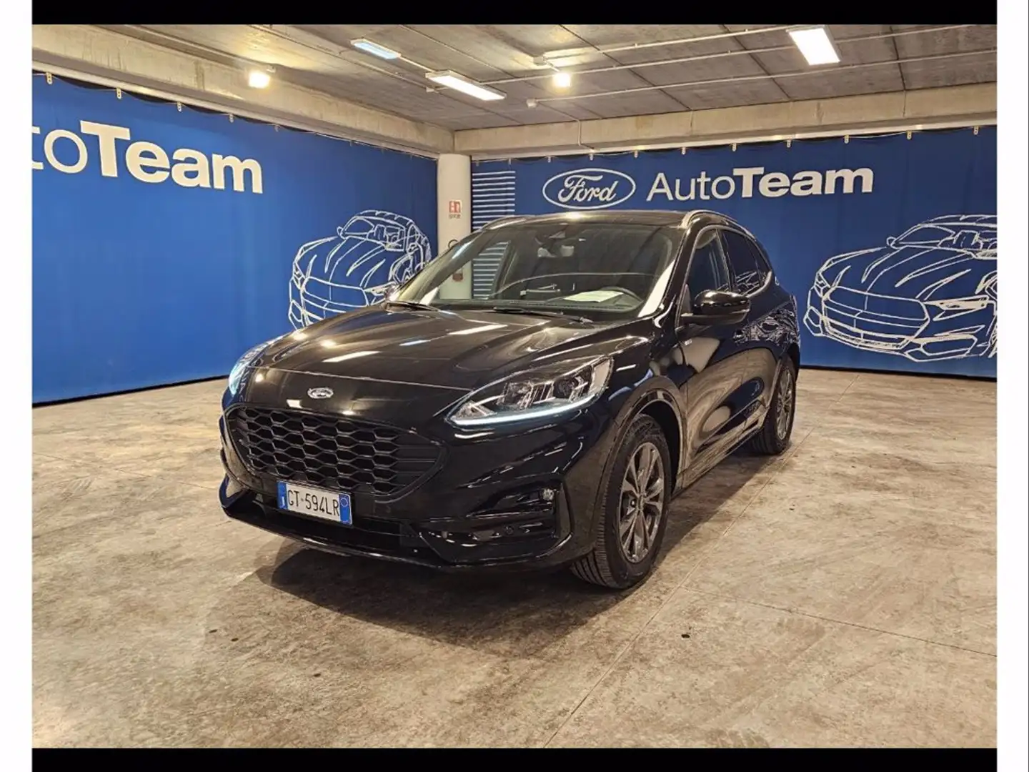 Ford Kuga 2.0 ecoblue st-line 2wd 120cv auto Nero - 1