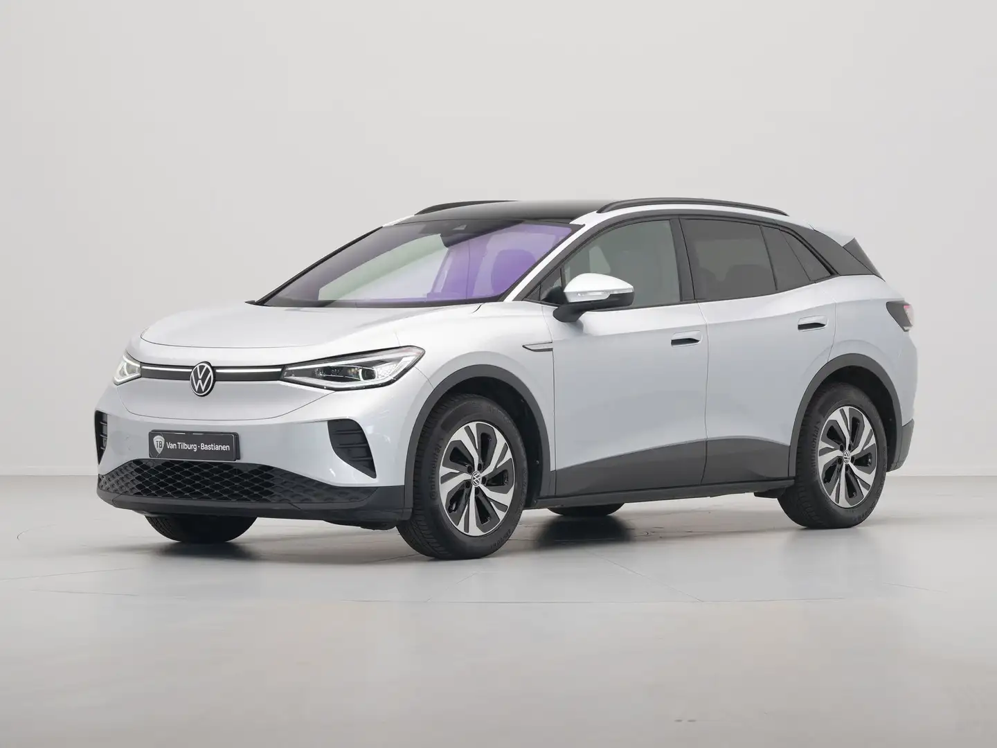 Volkswagen ID.4 Pure 52 kWh Panorama Matrix Led Stoelverwarming Wa Grijs - 2