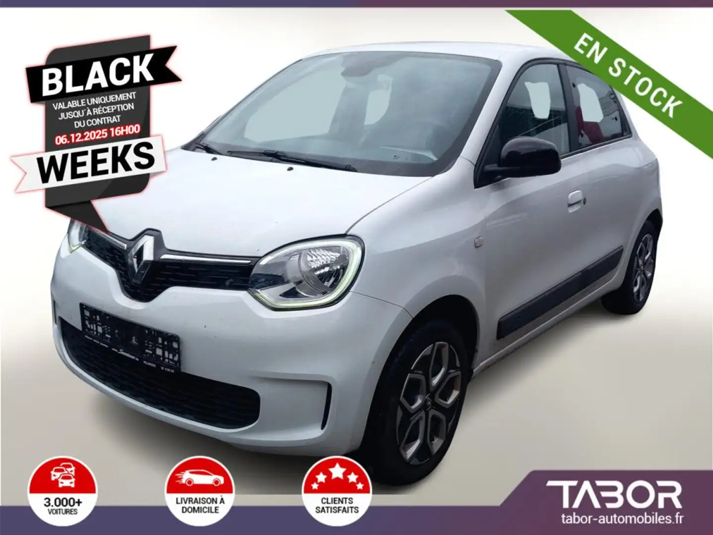 Renault Twingo Electric Equilibre EasyLink DAB Blanc - 1