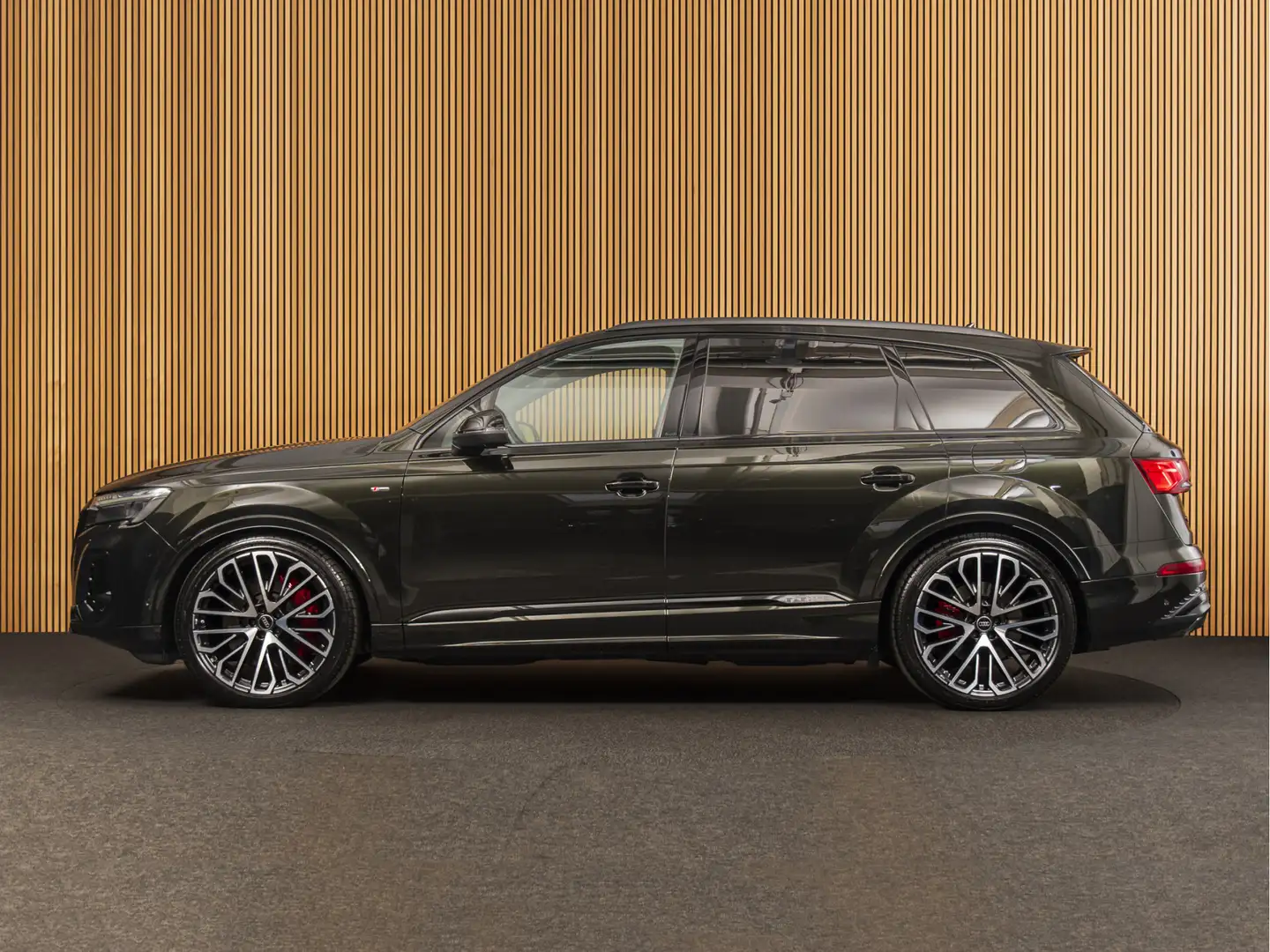 Audi Q7 60 TFSI e quattro DARK OLIVE GREEN - ADVANCED ONDS Groen - 2