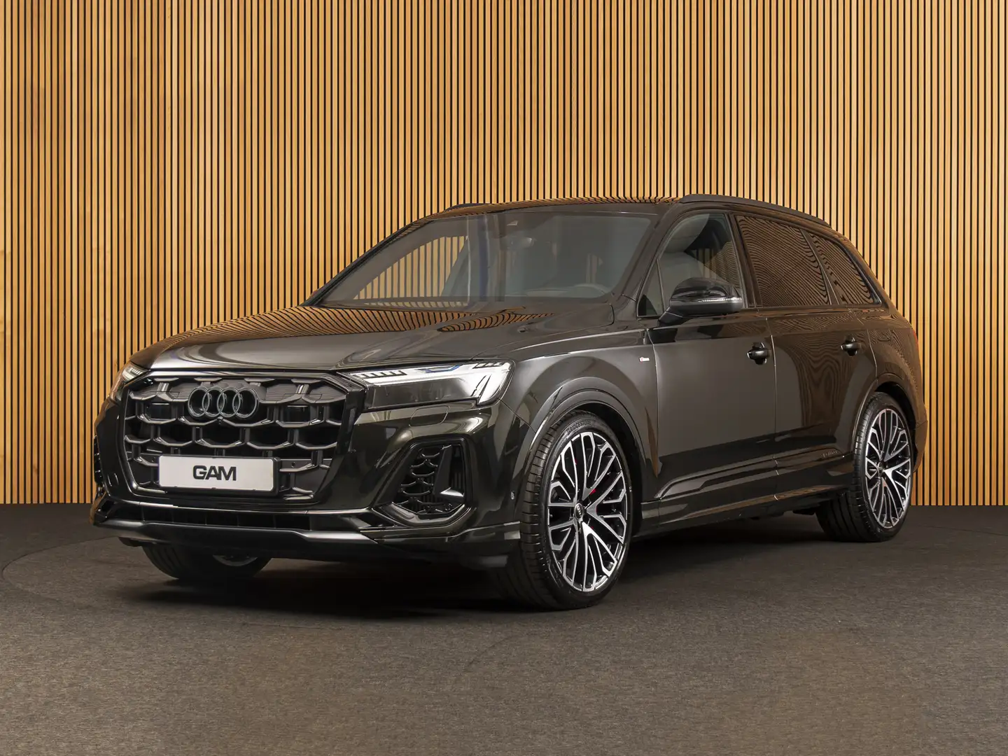 Audi Q7 60 TFSI e quattro DARK OLIVE GREEN - ADVANCED ONDS Groen - 1
