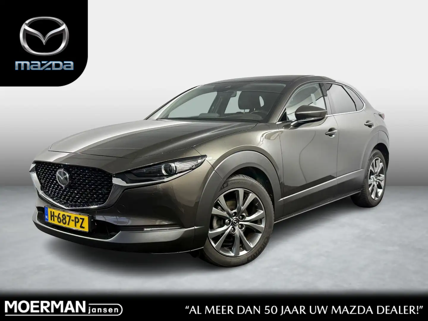 Mazda CX-30 2.0 e-SkyActiv-X M Hybrid Luxury Automaat / NL aut Braun - 1