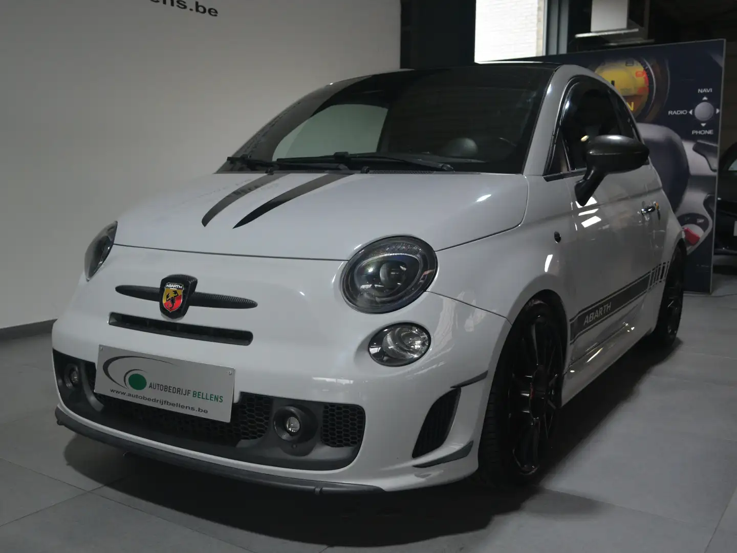 Fiat 595 Abarth 1.4 l /SPORTUITLAAT / RECARO SEATS / PANO / TOPST. Grau - 2