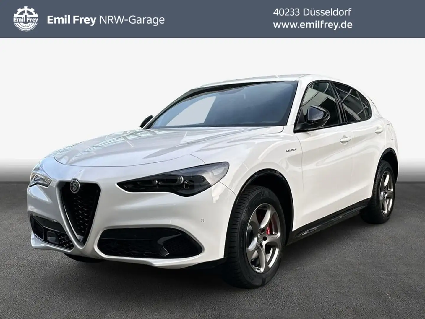 Alfa Romeo Stelvio 2.0 Turbo 16V AT8-Q4 Veloce Blanc - 1