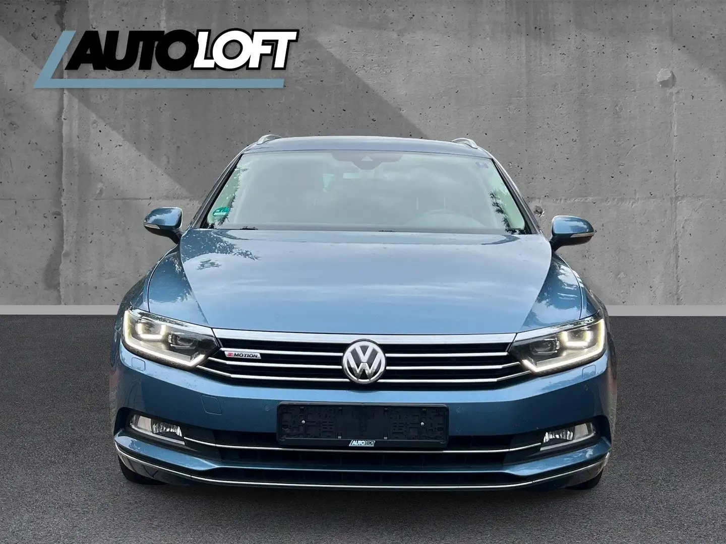 Volkswagen Passat Variant Highline 2Hand/LEDER/LED/ACC/AHK Bleu - 2