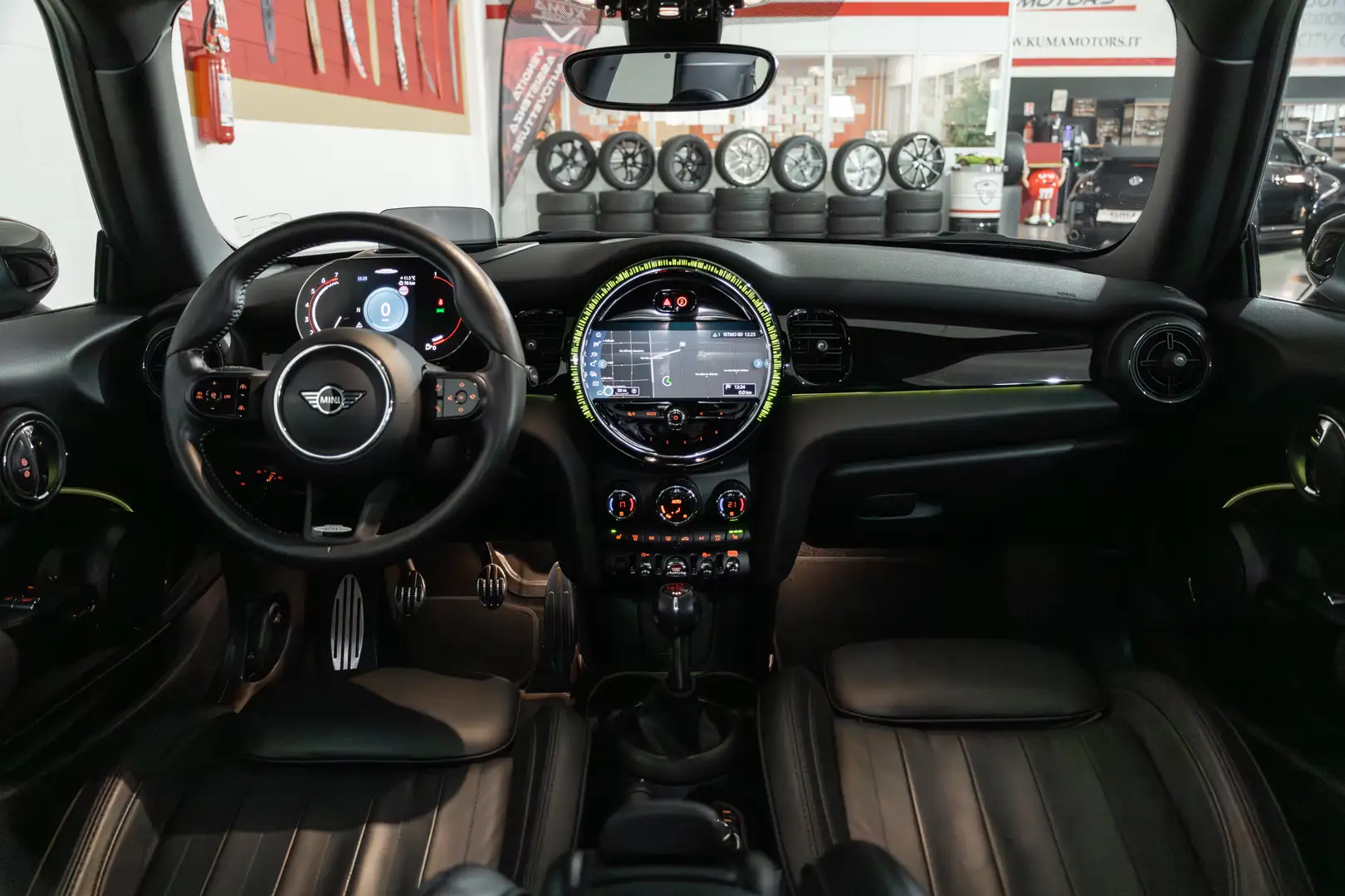 MINI John Cooper Works 2.0 231cv 6m tetto/pelle/head up/18.... Schwarz - 2