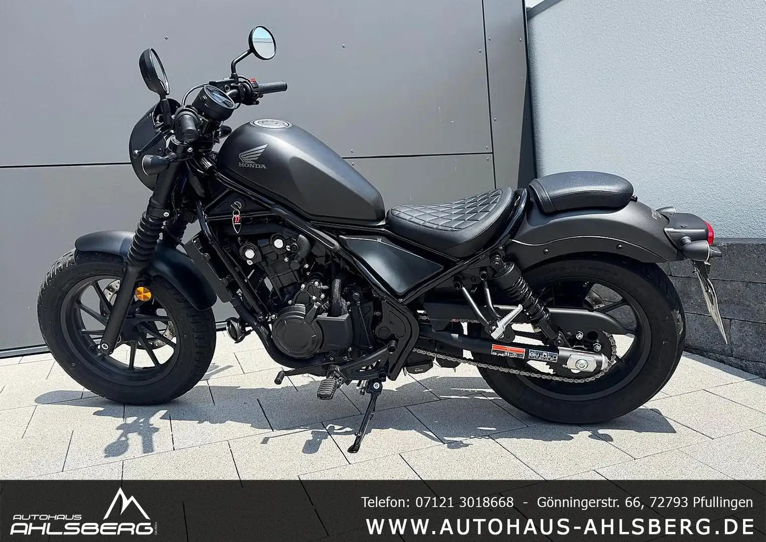 Honda CMX 500 Rebel 500 Special Edition Matt AXIX GRAY Czarny - 1
