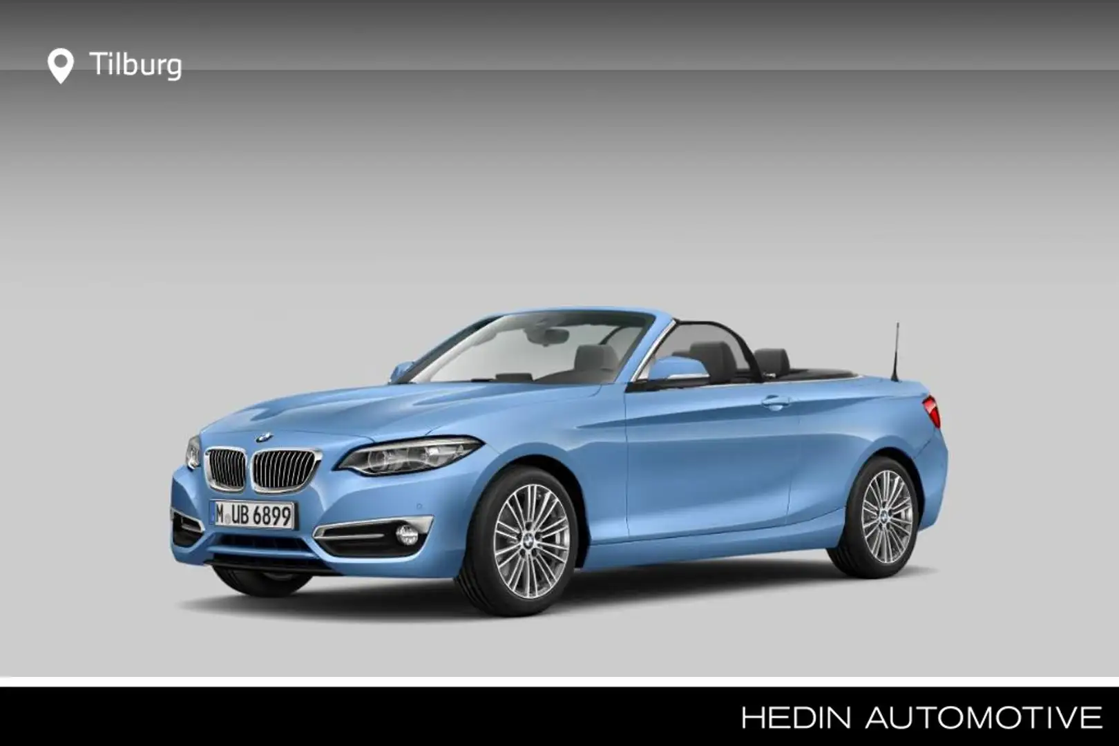 BMW 218 2-serie Cabrio 218i High Executive | Hifi System | Blauw - 1