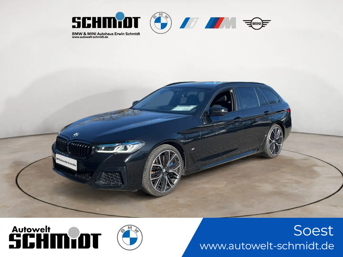 BMW 540 d xDrive Touring M Sport + GARANTIE Schwarz - 1