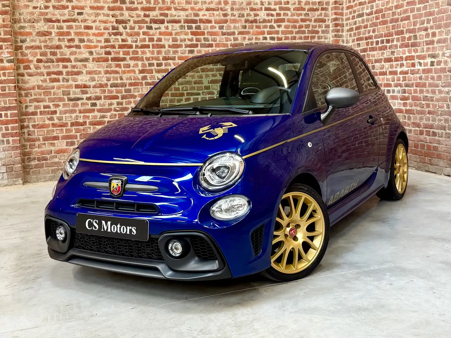 Abarth 595 1.4 T-Jet Scorpioneoro (EU6D) Azul - 1
