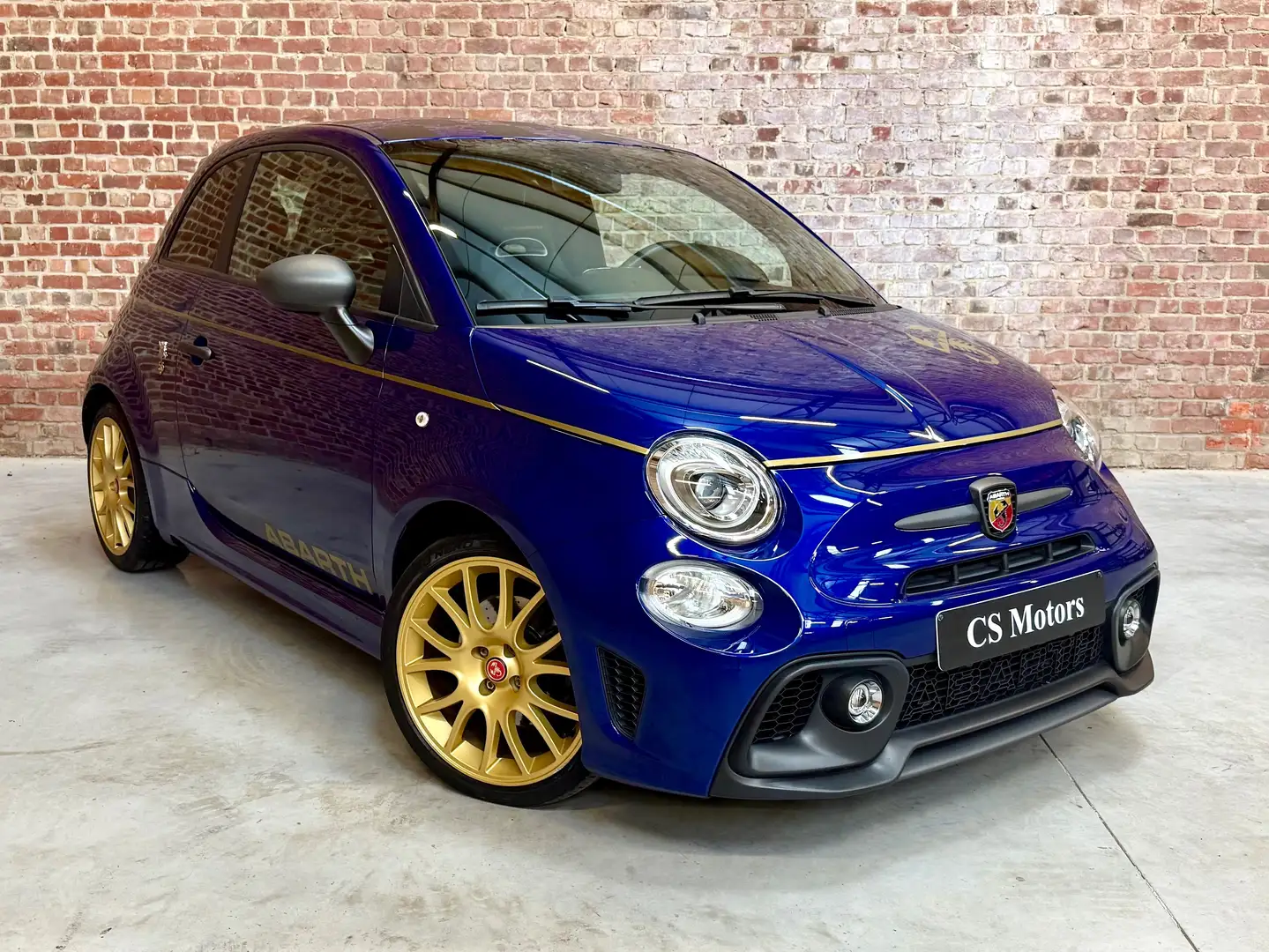 Abarth 595 1.4 T-Jet Scorpioneoro (EU6D) Modrá - 2