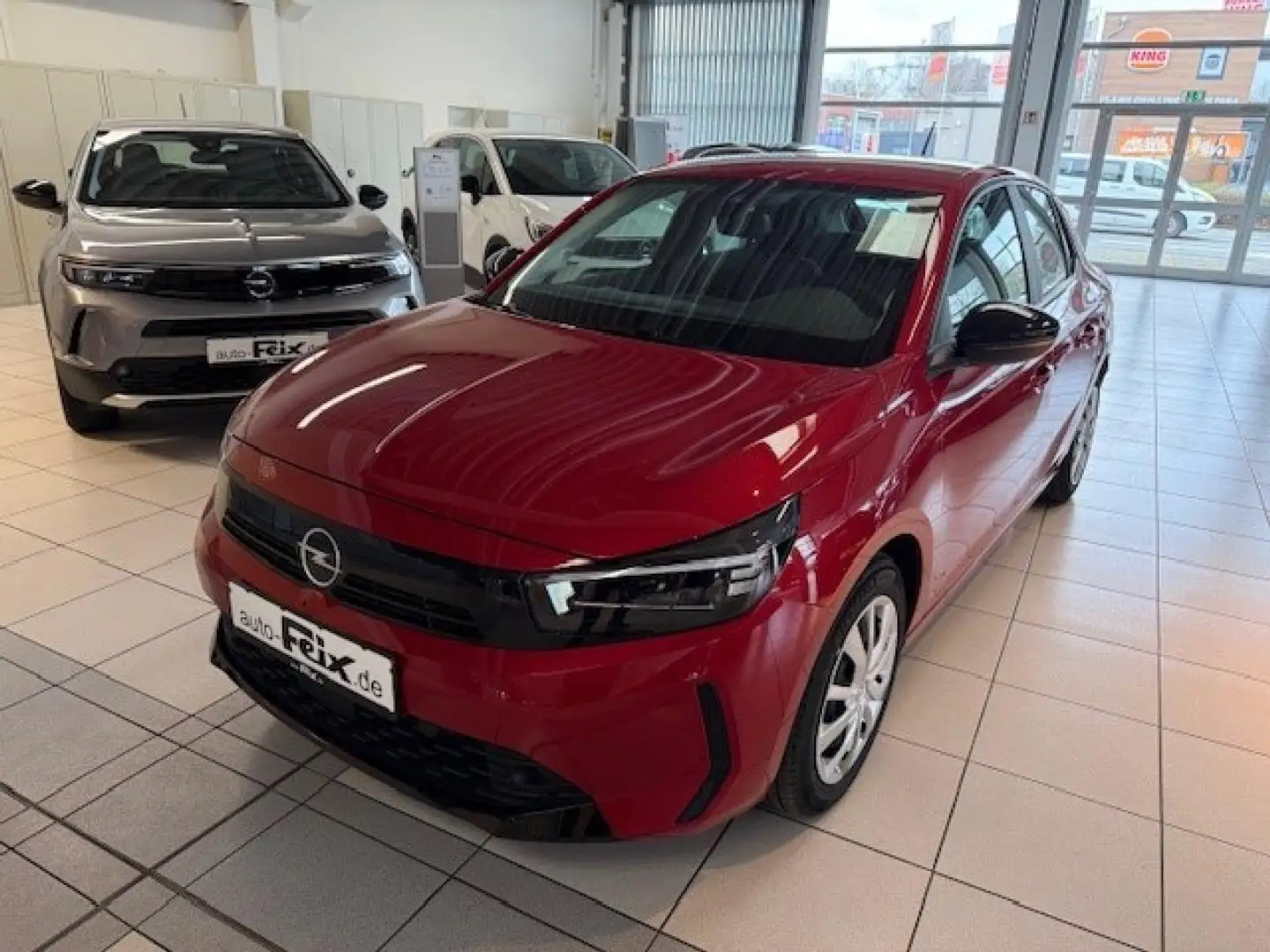 Opel Corsa Corsa F Basis Rouge - 1