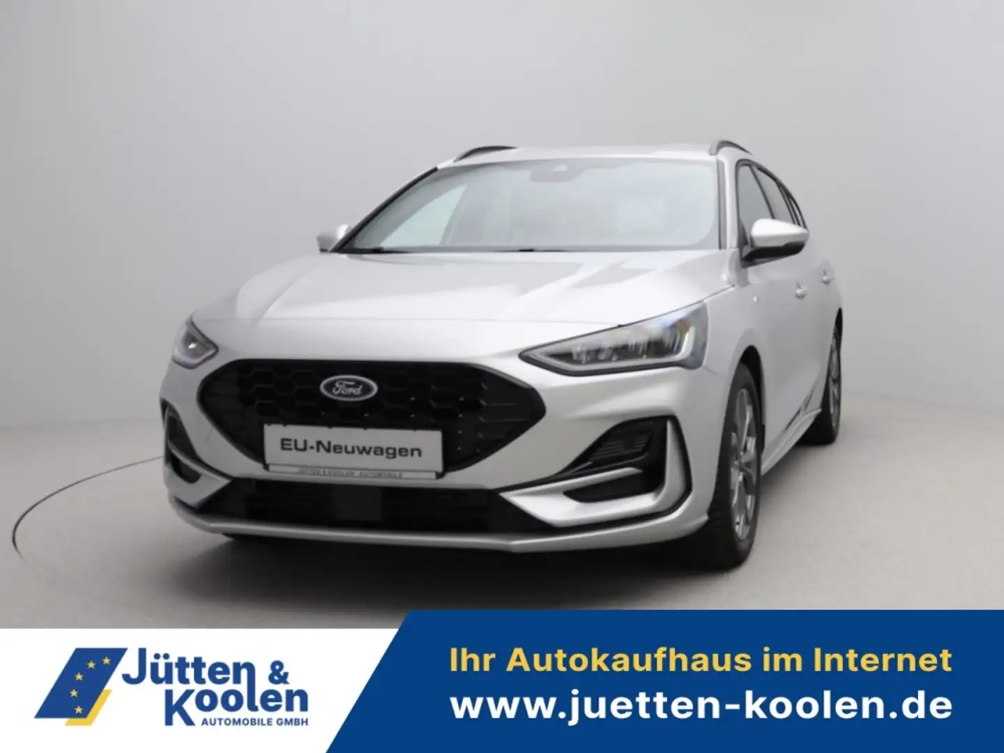 Ford Focus Kombi ST-Line X 1.0 EcoBoost mHEV PowerShift 155PS Silber - 1