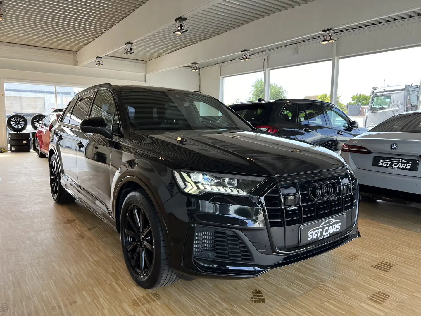 Audi Q7 60 TFSI e quattro S line Bose-Laser-Head-up-Luchtv Noir - 1