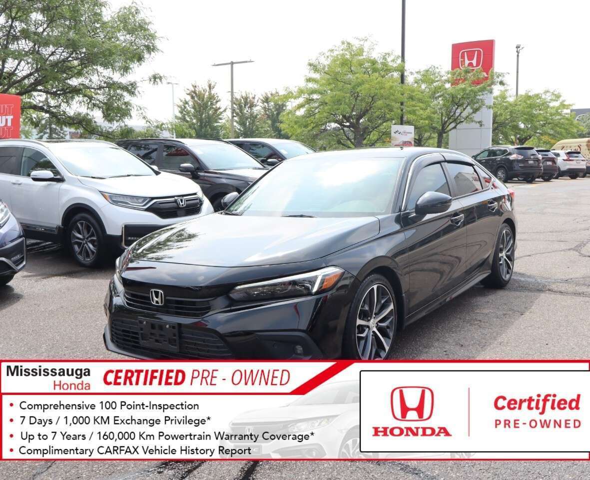 2022 Honda Civic Touring CVT Sedan || HONDA CERTIFIED || ONE OWNER