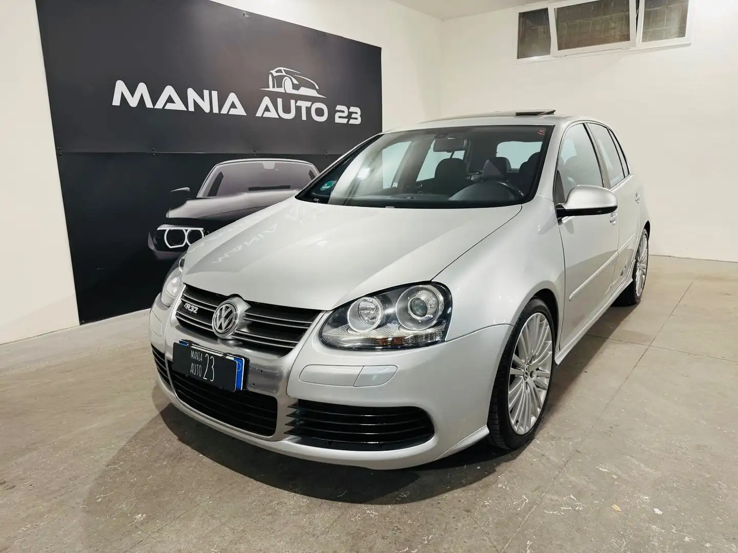 Volkswagen Golf R R32*V6*5 PORTE*DSG*PELLE*TETTO*250 CV* Argento - 1