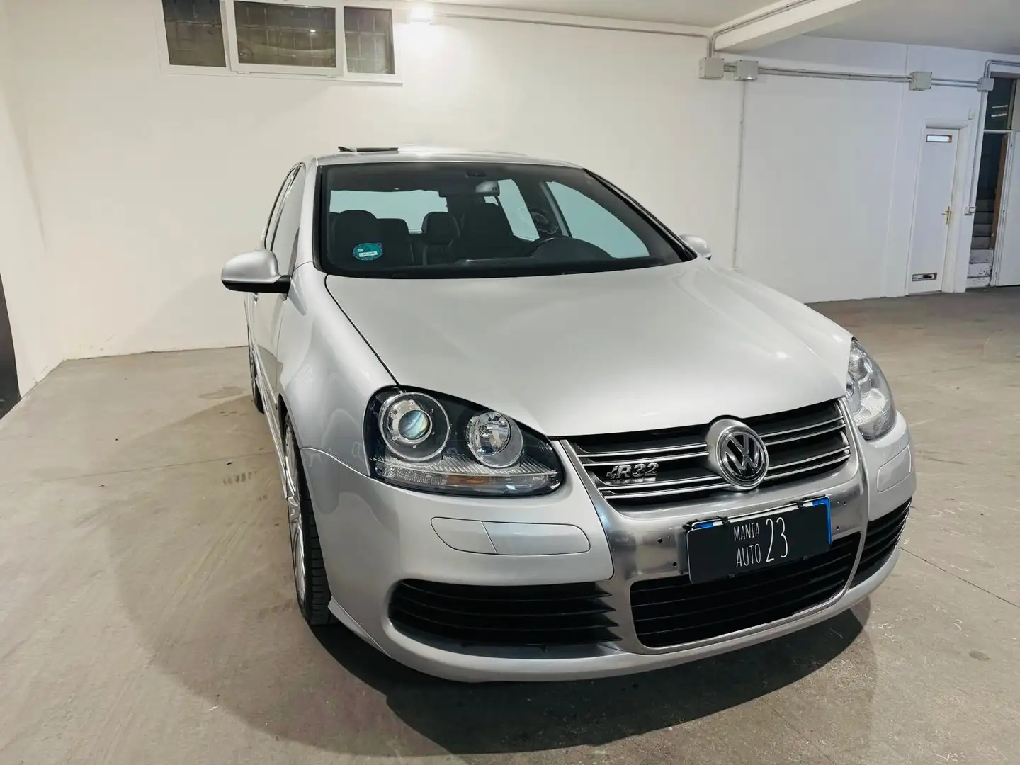 Volkswagen Golf R R32*V6*5 PORTE*DSG*PELLE*TETTO*250 CV* Argento - 2