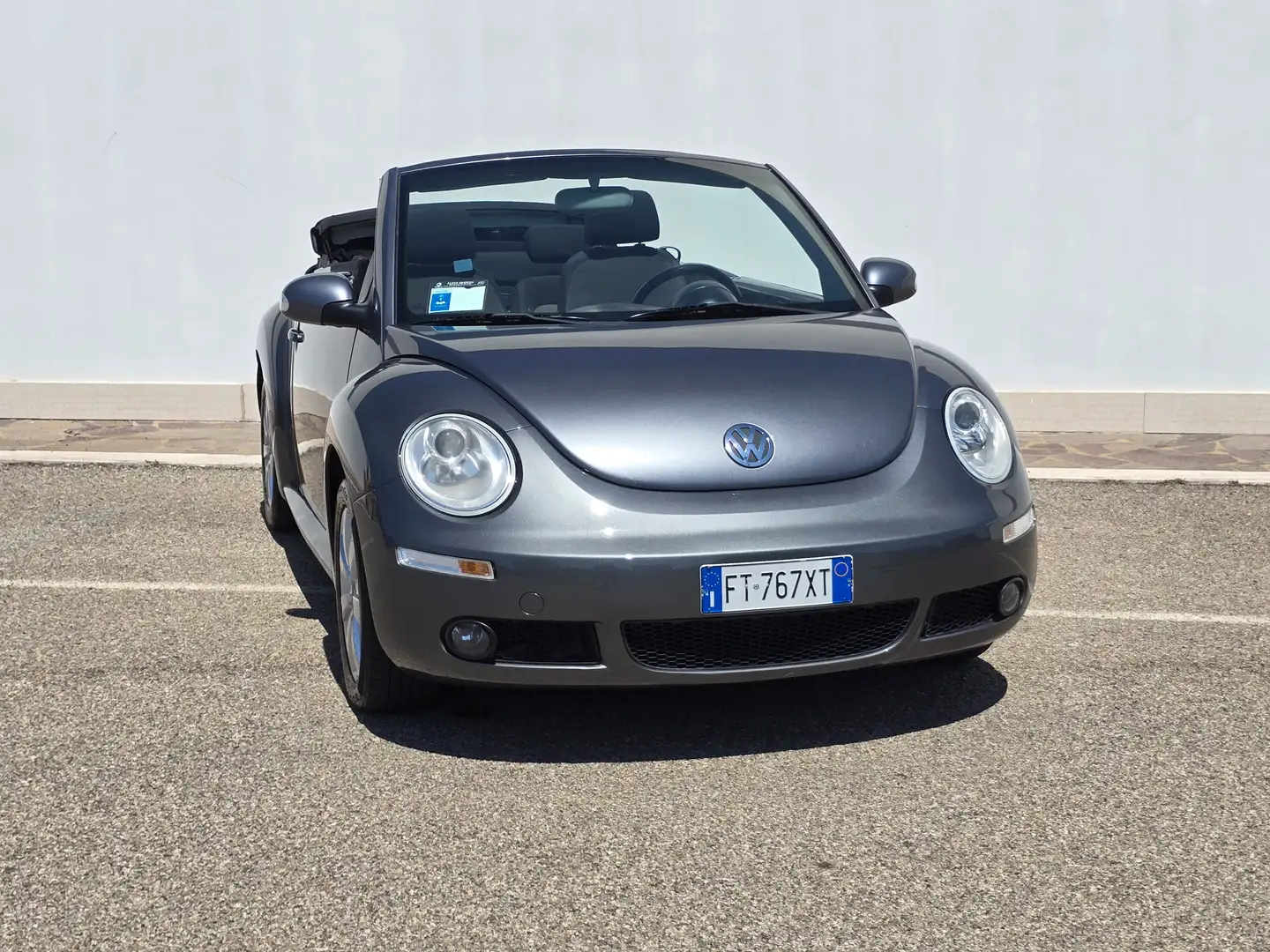 Volkswagen New Beetle New Beetle Cabrio 1.9 tdi 105cv OTTIMO STATO,TRATT Gris - 2