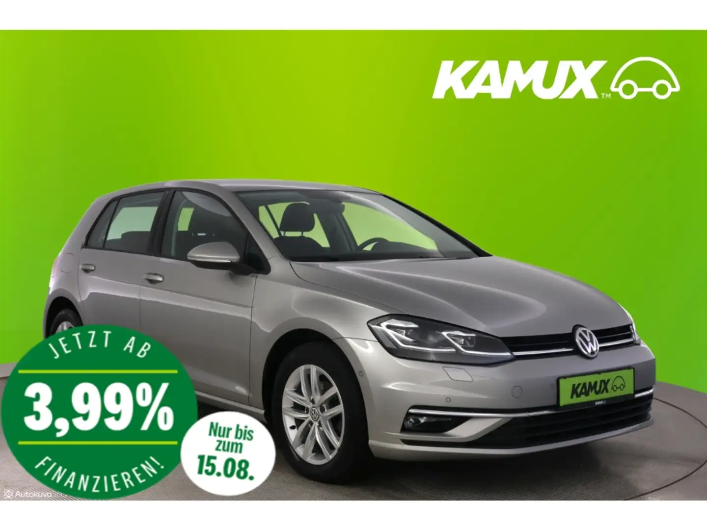 Volkswagen Golf VII 1.6TDI Limo Comfortline+LED+NAVI+PDC Zilver - 1