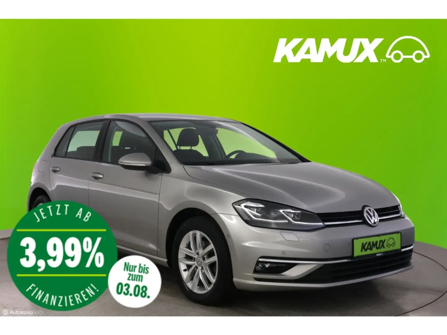 Volkswagen Golf VII 1.6TDI Limo Comfortline+LED+NAVI+PDC Argent - 1