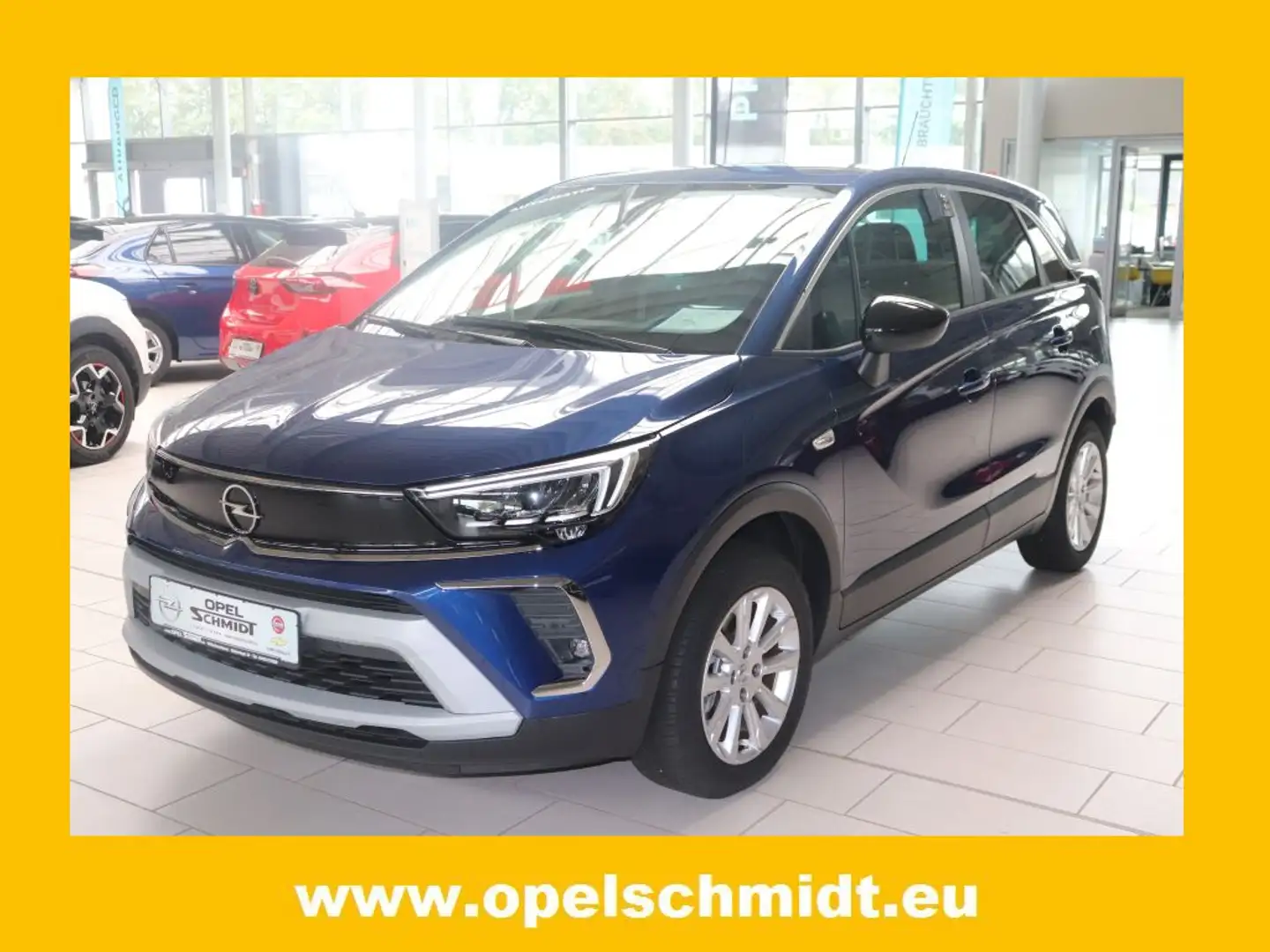 Opel Crossland 1.2 Automatik Elegance Blau - 1