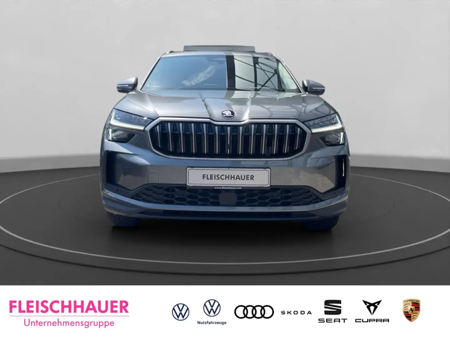 Skoda Kodiaq 2.0 TDI 142kW 4x4 Selection HUD Navi Digitales Coc Grau - 2