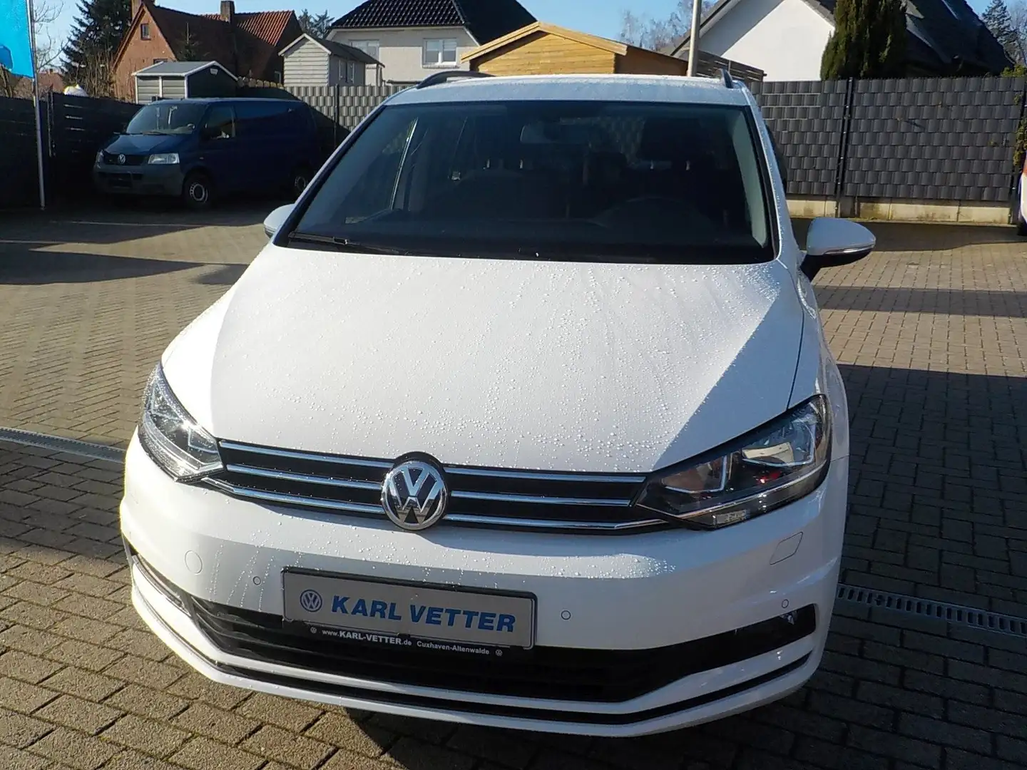 Volkswagen Touran Comfortline 1.5 TSI Navi Weiß - 1