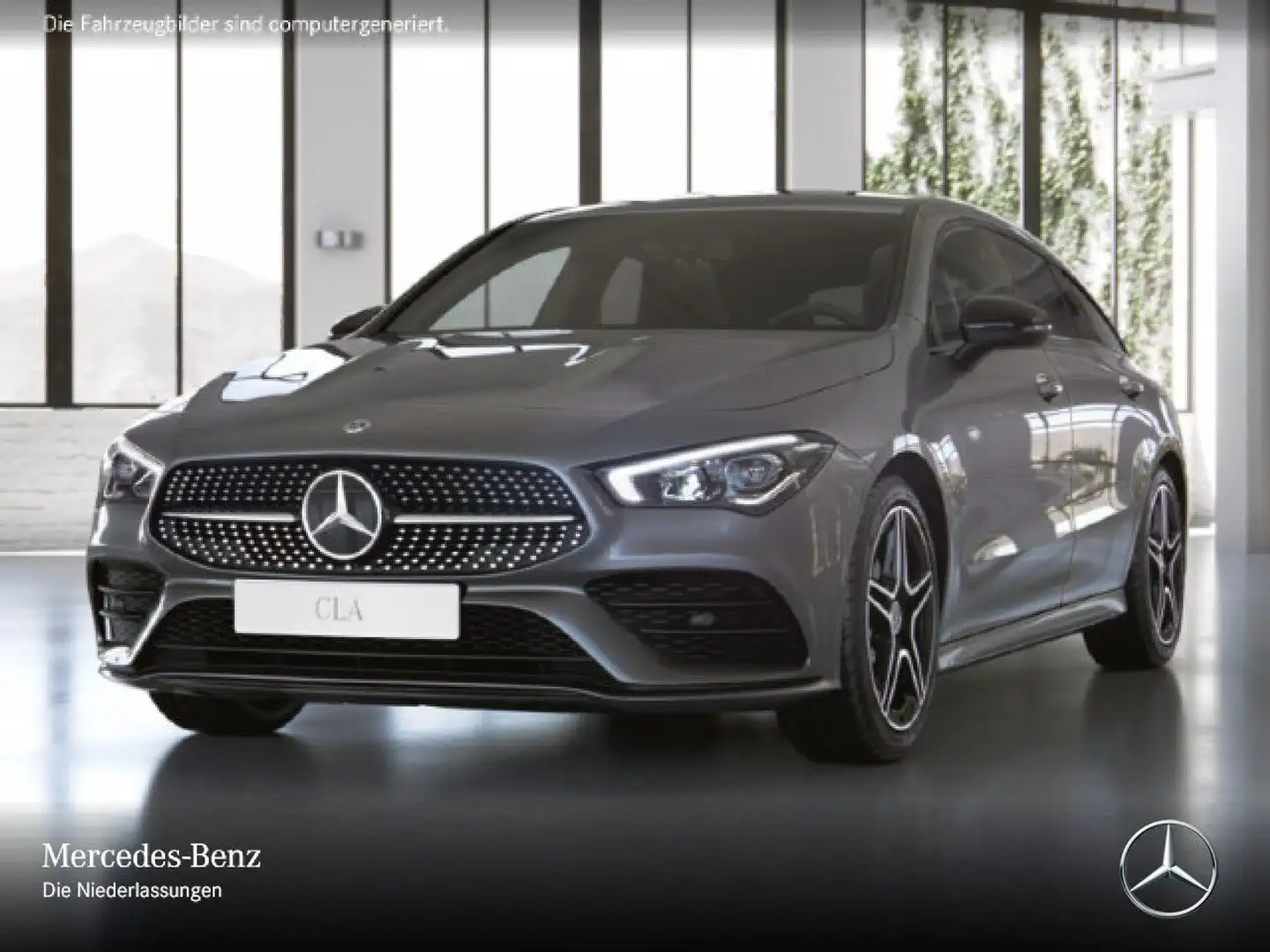 Mercedes-Benz CLA 200 AMG+NIGHT+LED+KAMERA+7G Gris - 2