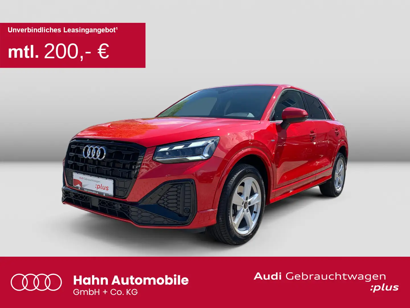 Audi Q2 35 TDI S Line Matrix Einpark Optikpaket Rouge - 1