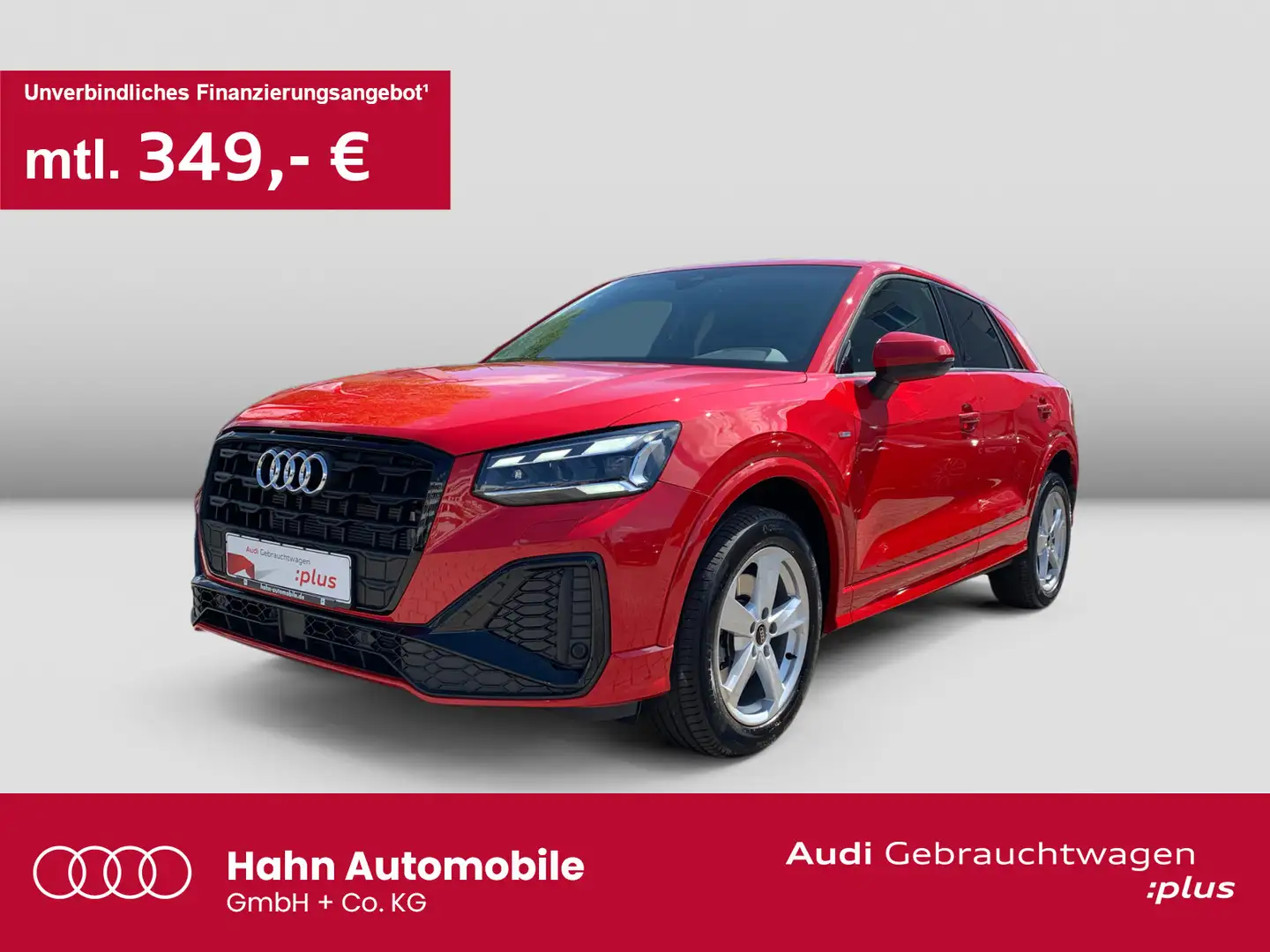 Audi Q2 35 TDI S-tronic S Line Matrix Einpark Optikpa Rouge - 1