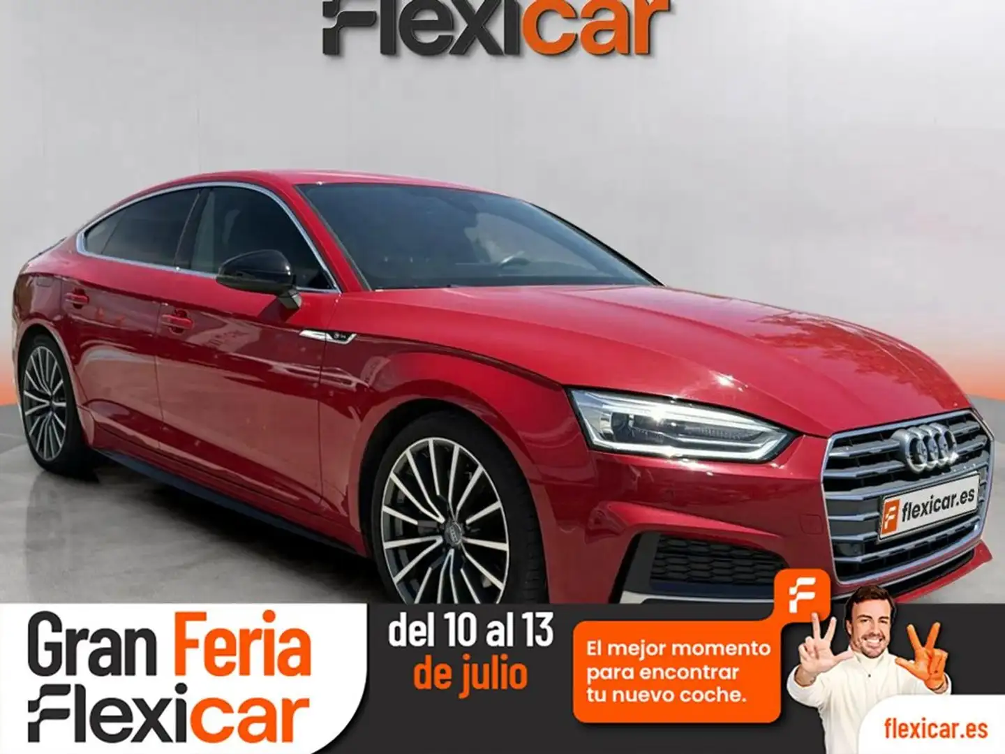 Audi A5 2.0 TDI 140kW (190CV) S tronic Sportback Rojo - 1