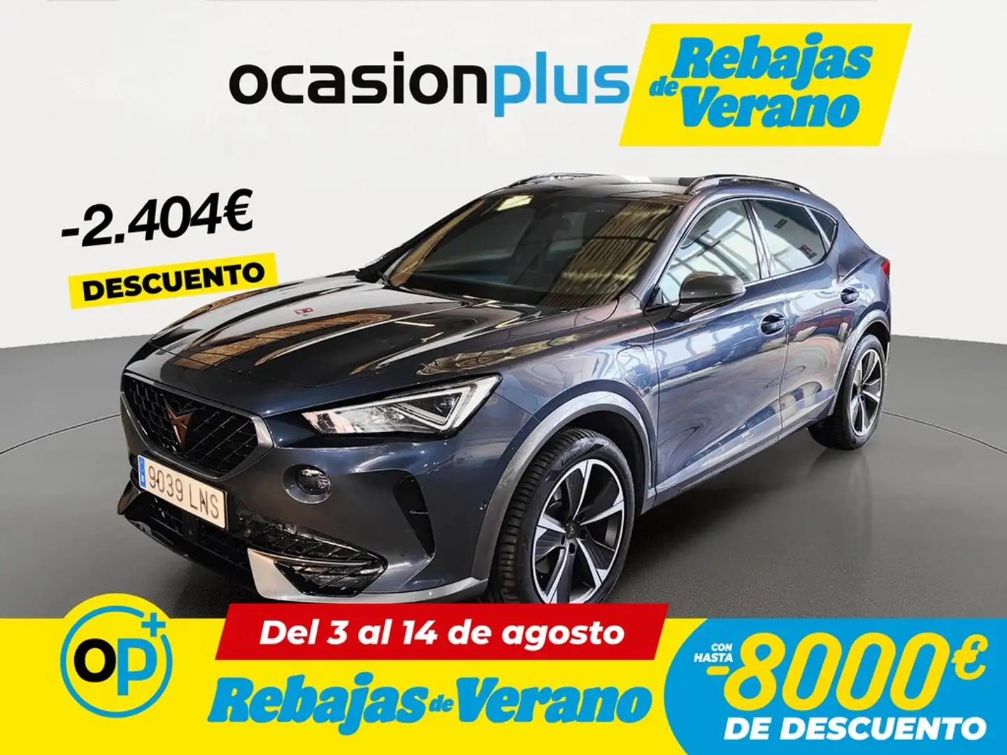 CUPRA Formentor 1.4 e-Hybrid 205 DSG Gris - 1