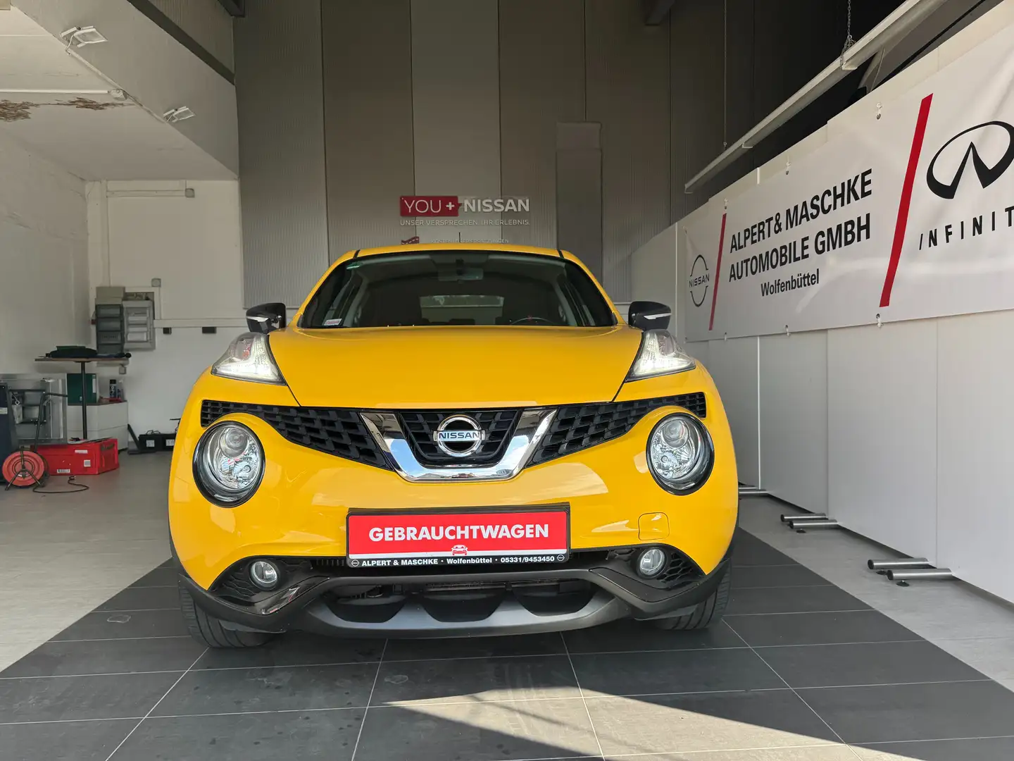 Nissan Juke Acenta 1,2 DIG-T /Navi/Kamera Żółty - 2