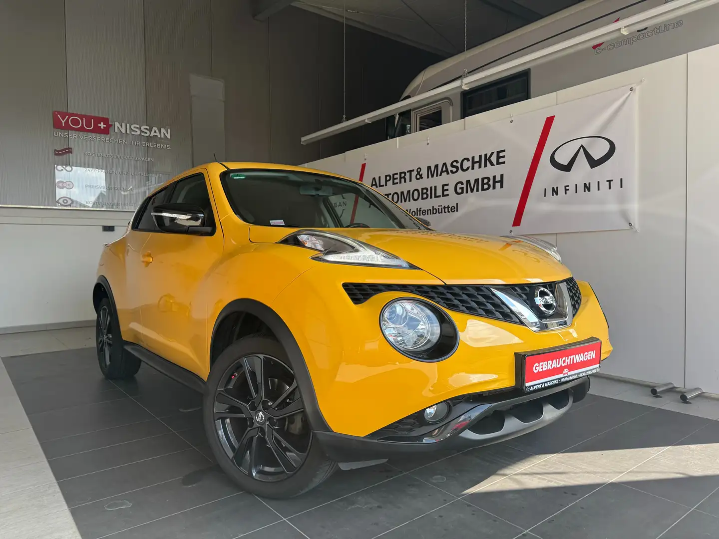 Nissan Juke Acenta 1,2 DIG-T /Navi/Kamera Żółty - 1