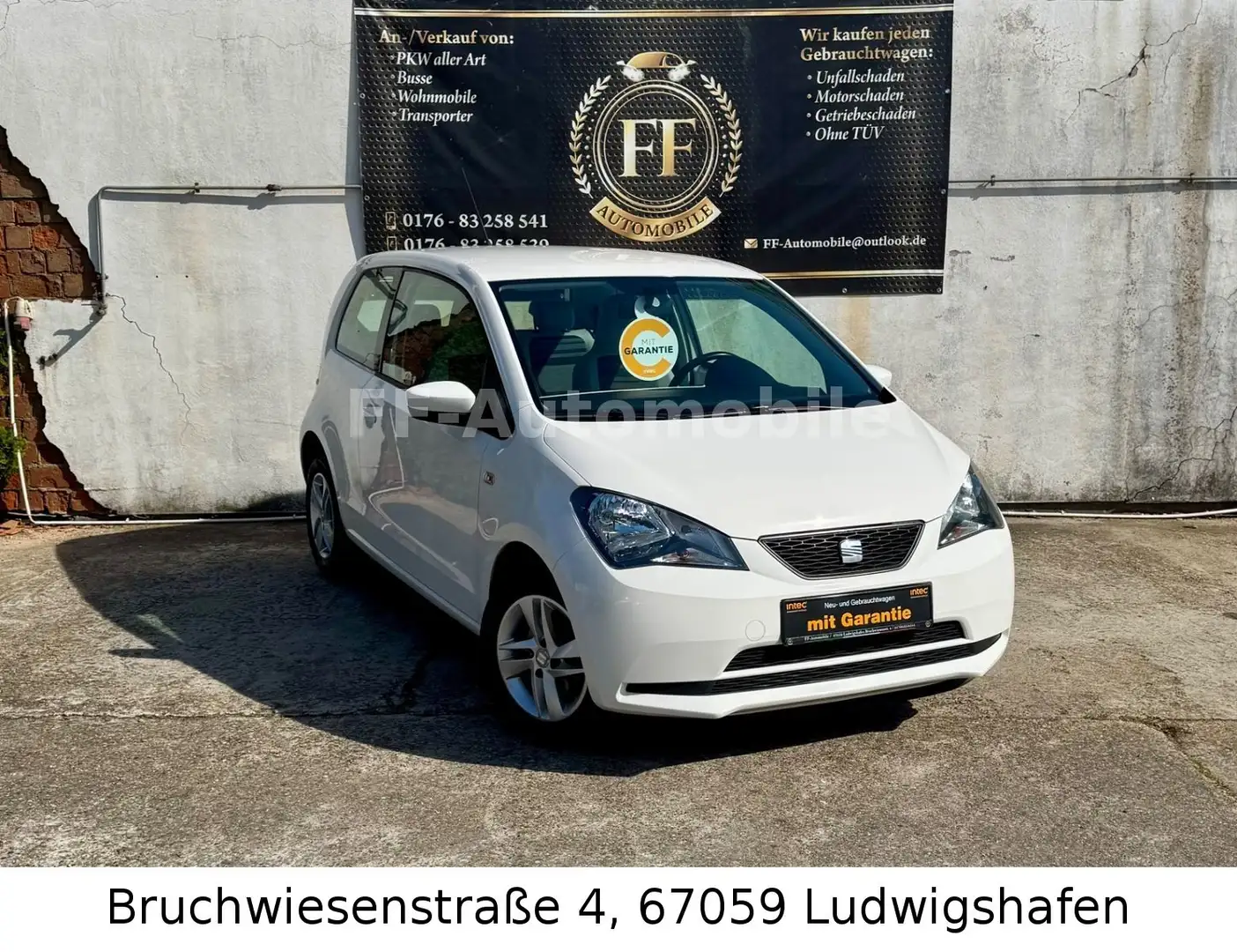 SEAT Mii 1.0 *Style Edition* Klima* Scheckheft* Weiß - 2
