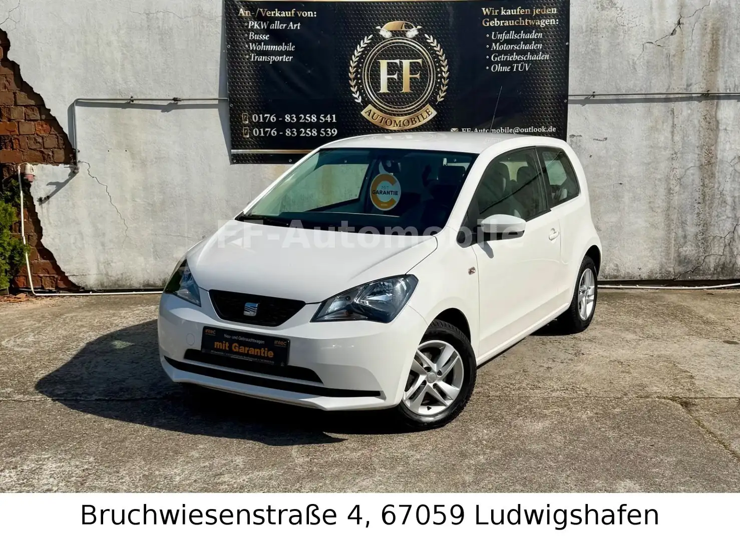 SEAT Mii 1.0 *Style Edition* Klima* Scheckheft* Weiß - 1