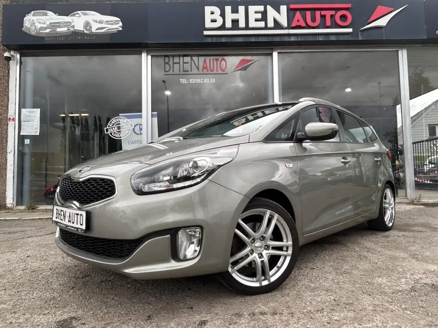 Kia Carens 1.6i/88.000KM/AIRCO/1 IER PROPRIÉTAIRE Šedá - 1