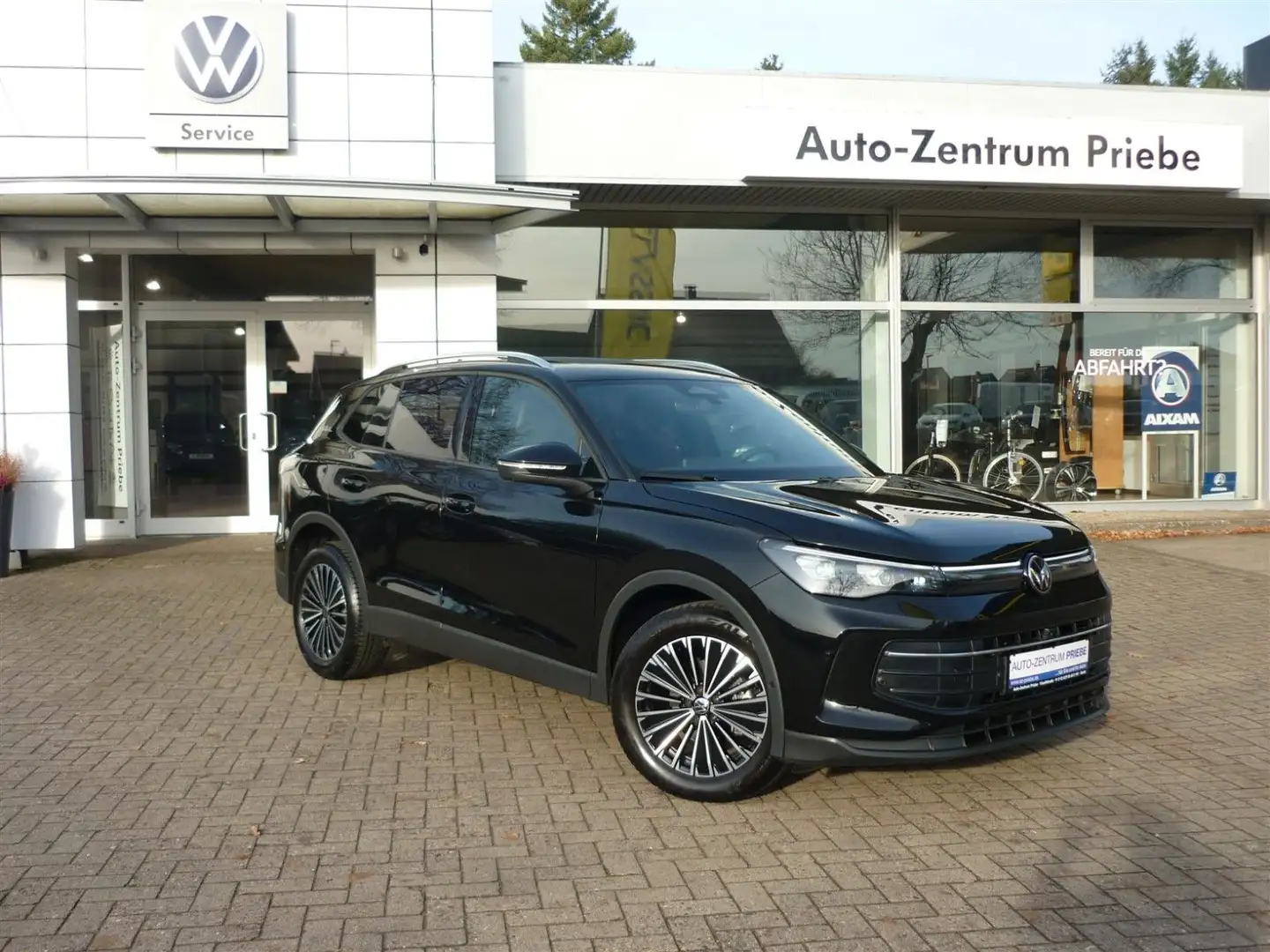 Volkswagen Tiguan 1.5 eTSI OPF DSG GOAL+AHK+Navi+Matrix+ACC Schwarz - 1