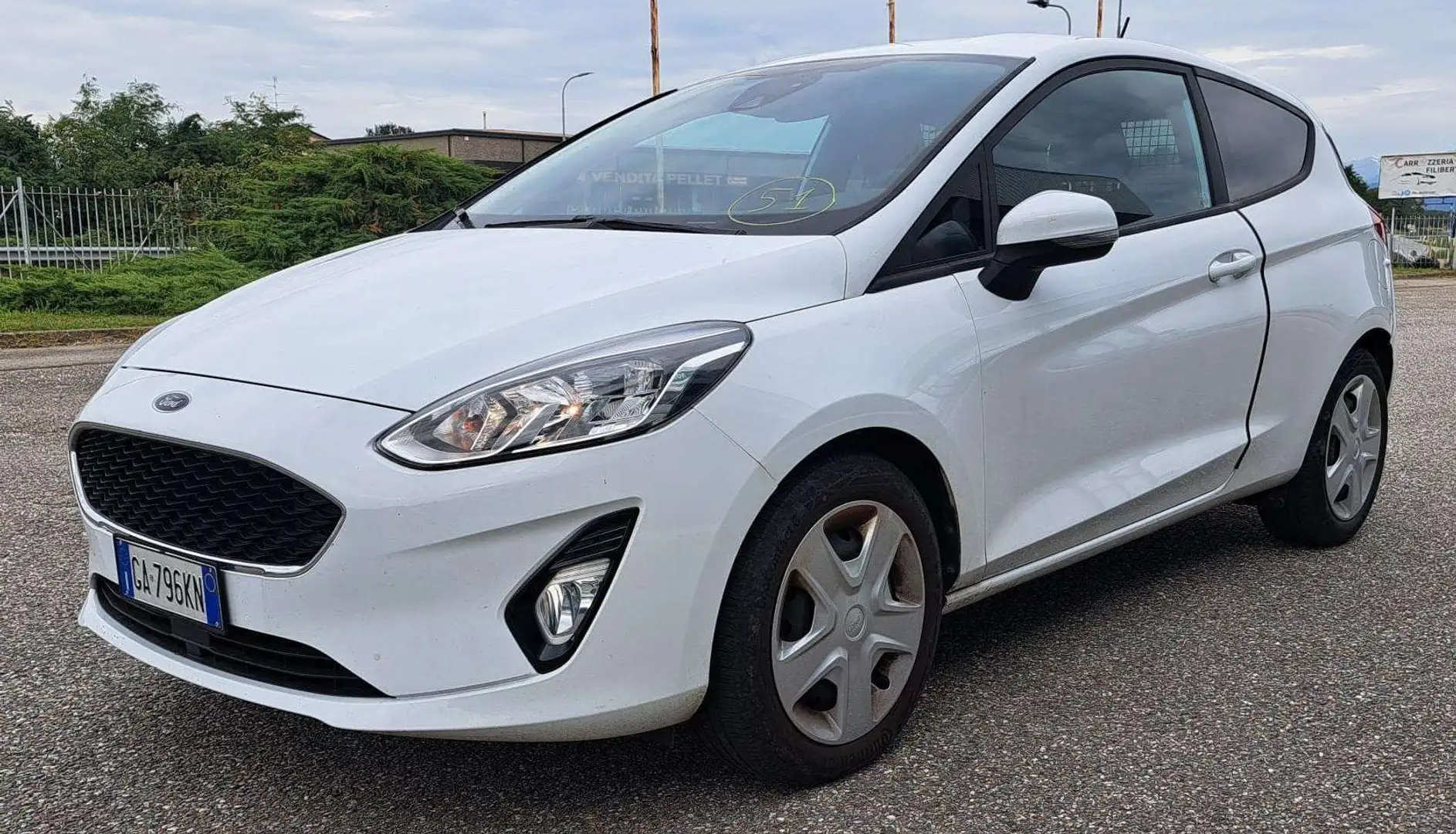 Ford Fiesta Fiesta VAN 1.5 TDCI PREZZO+IVA22% Blanc - 1