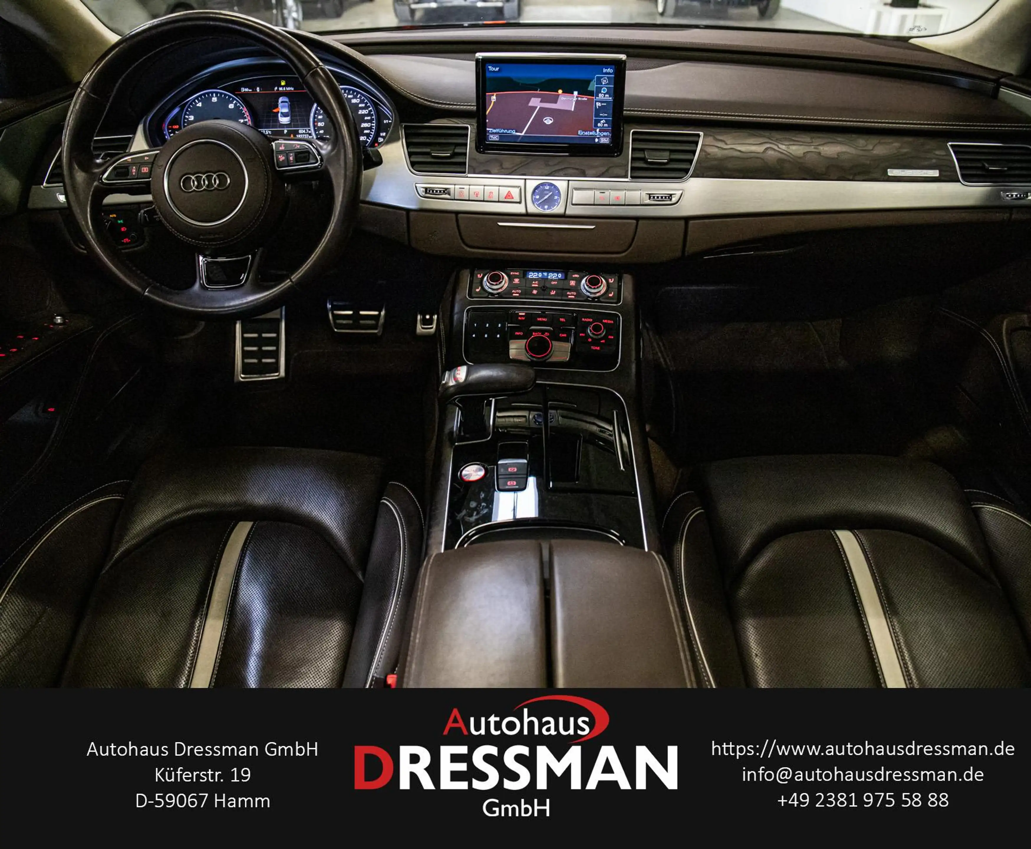 Audi S8 4.0TFSI LED BOSE AHK ACC LUFT KAMERA SHZ 21z — photo 15
