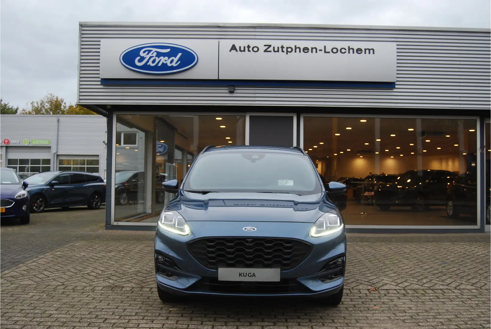 Ford Kuga 2.5 PHEV ST-Line X 225pk TREKHAAK 1500KG | ADAPTIE Blauw - 2
