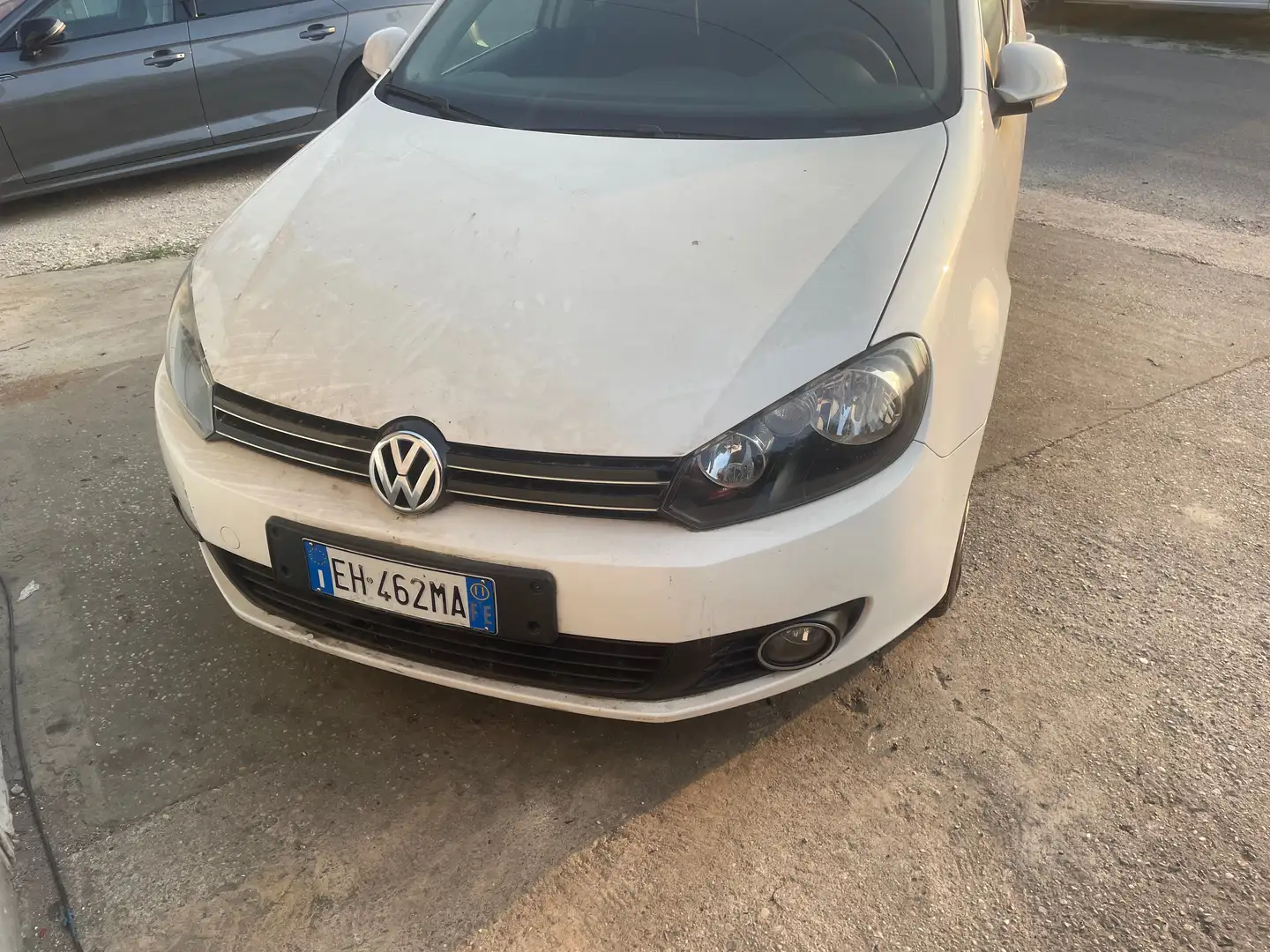 Volkswagen Golf Golf VI 2008 Variant Variant 1.6 tdi Comfortline Bianco - 1