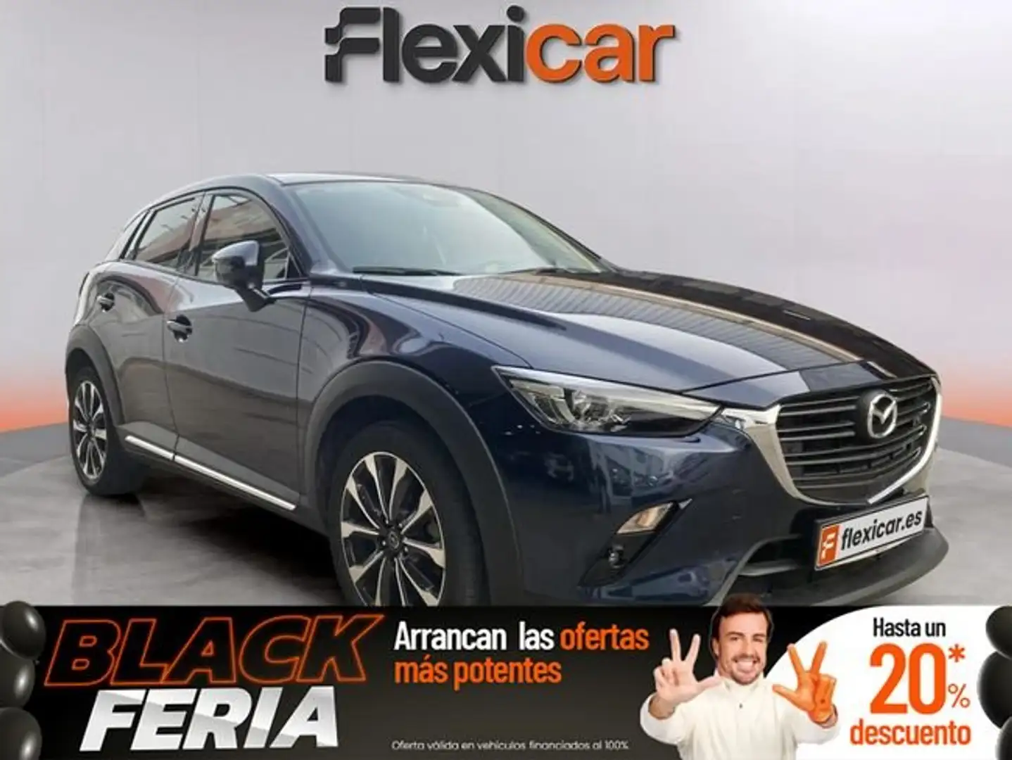 Mazda CX-3 2.0 Skyactiv-G Zenith 2WD Aut. 89kW Blau - 1