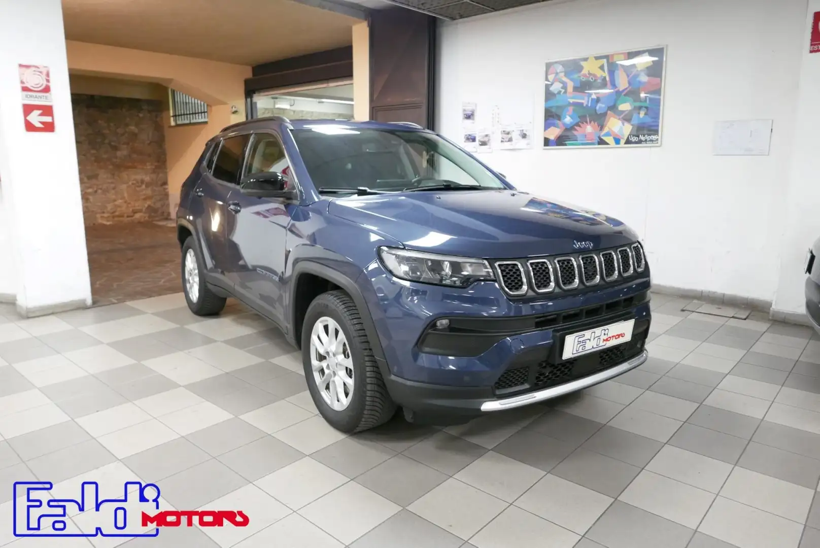 Jeep Compass 1.3 Turbo T4 190 CV PHEV AT6 4xe Limited Blue - 1