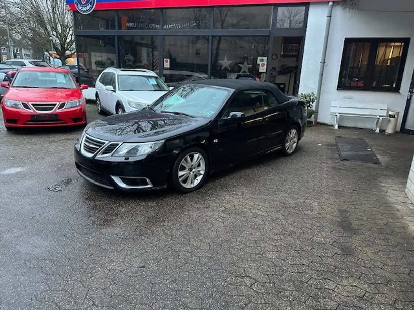 Saab 9-3 1.9 TTiD Cabriolet DPF Aero Fekete - 1