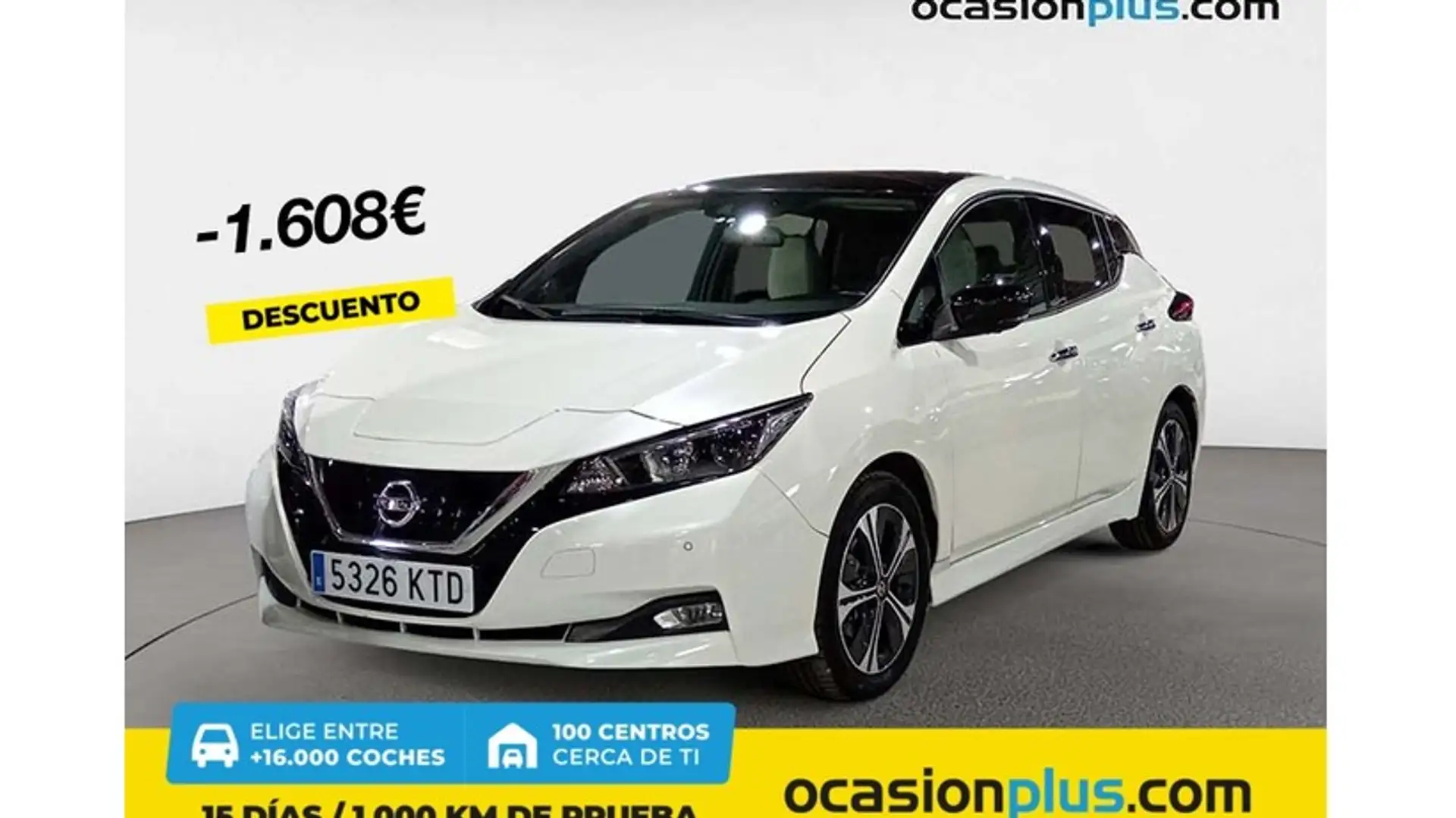 Nissan Leaf 40 kWh Tekna 110kW Blanco - 1