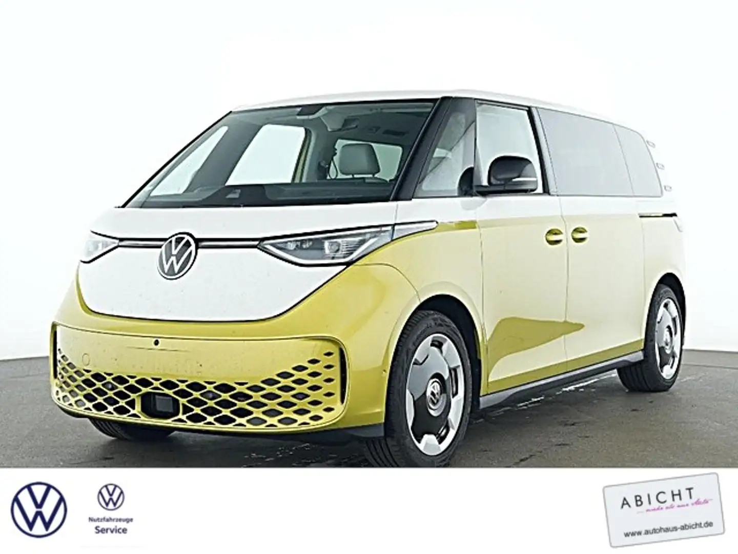 Volkswagen ID. Buzz Pro 286PS 86kWh 7Sitzer langer Radstand AHK Winter Gelb - 1