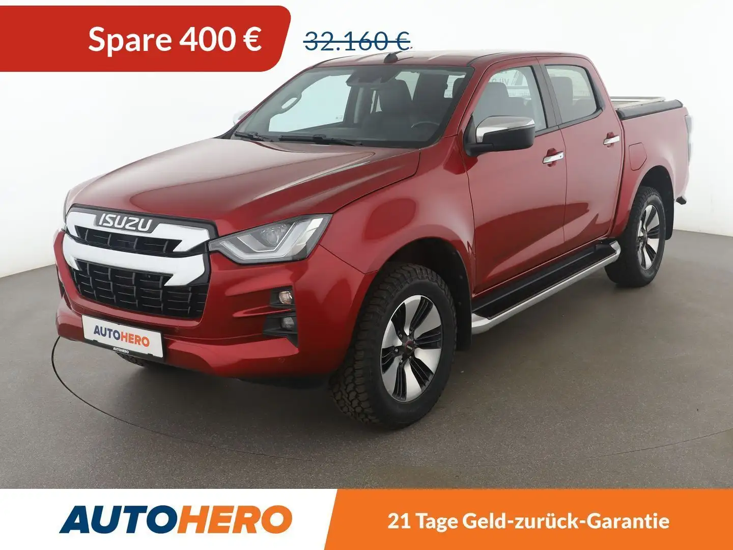Isuzu D-Max 1.9 Turbodiesel Double Cab 4WD LSE*AHK*PDC*CAM*ACC Roşu - 1