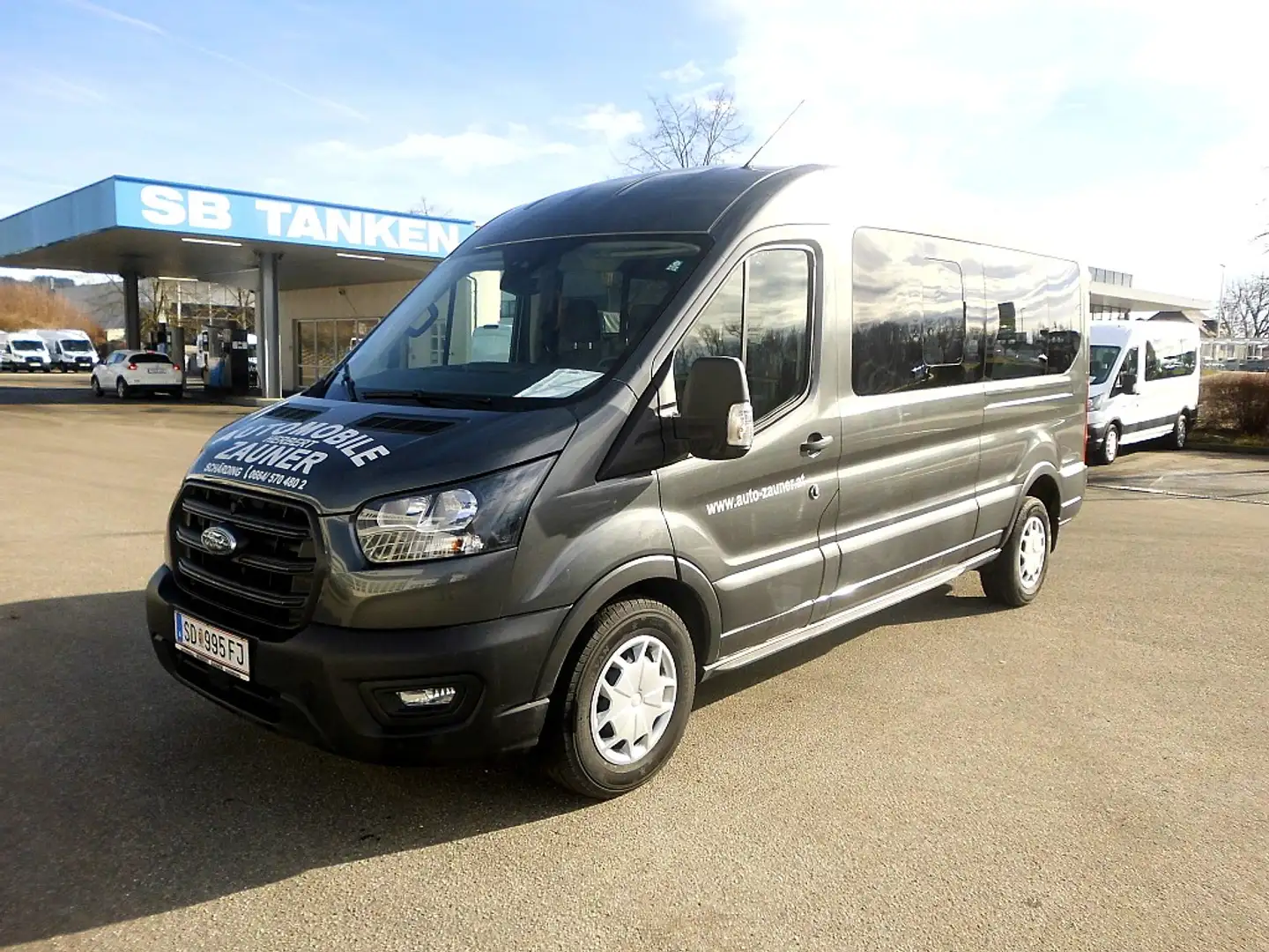 Ford Transit Variobus 2,0 EcoBlue L3H2 350 Trend Gris - 1